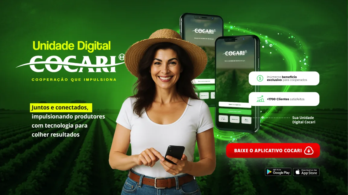 Personagem criado com IA para a Unidade Digital Cocari