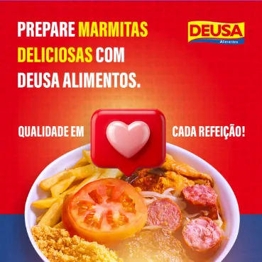 Post Deusa Alimentos: prepare marmitas deliciosas com Deusa Alimentos
