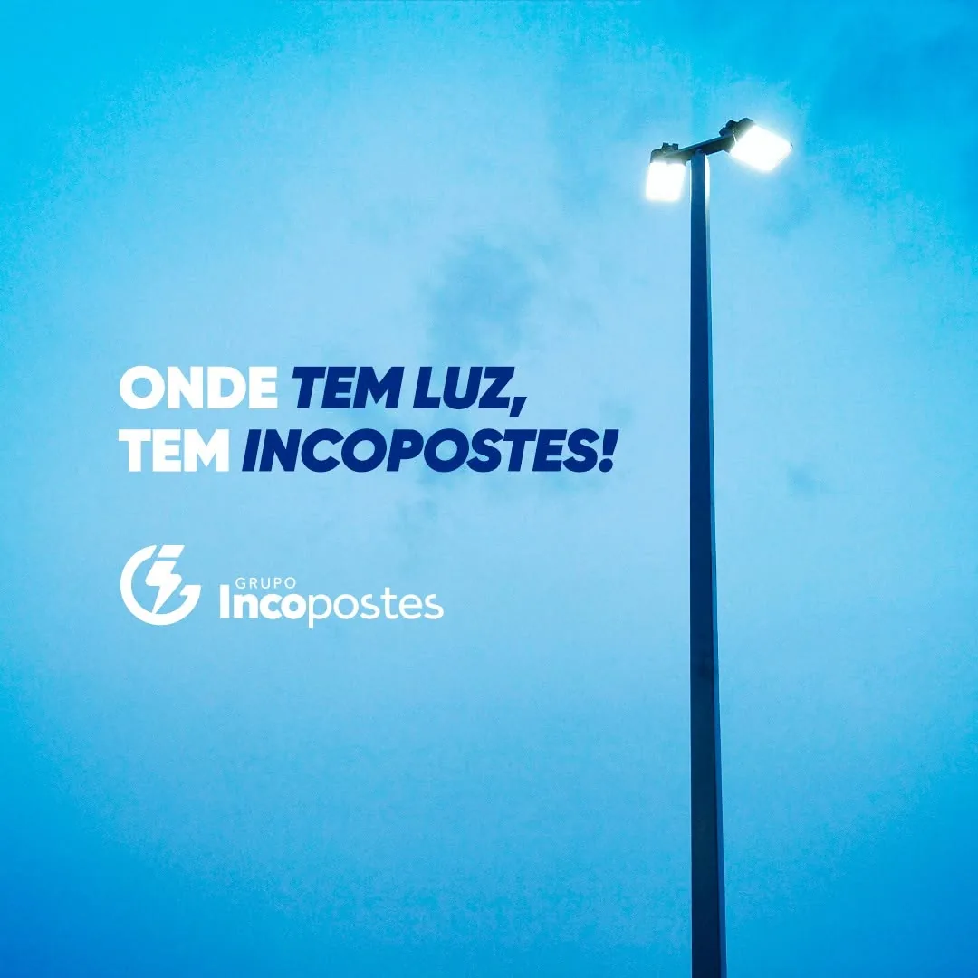 Post Grupo Incopostes: onde tem luz, tem Incopostes, versão 3
