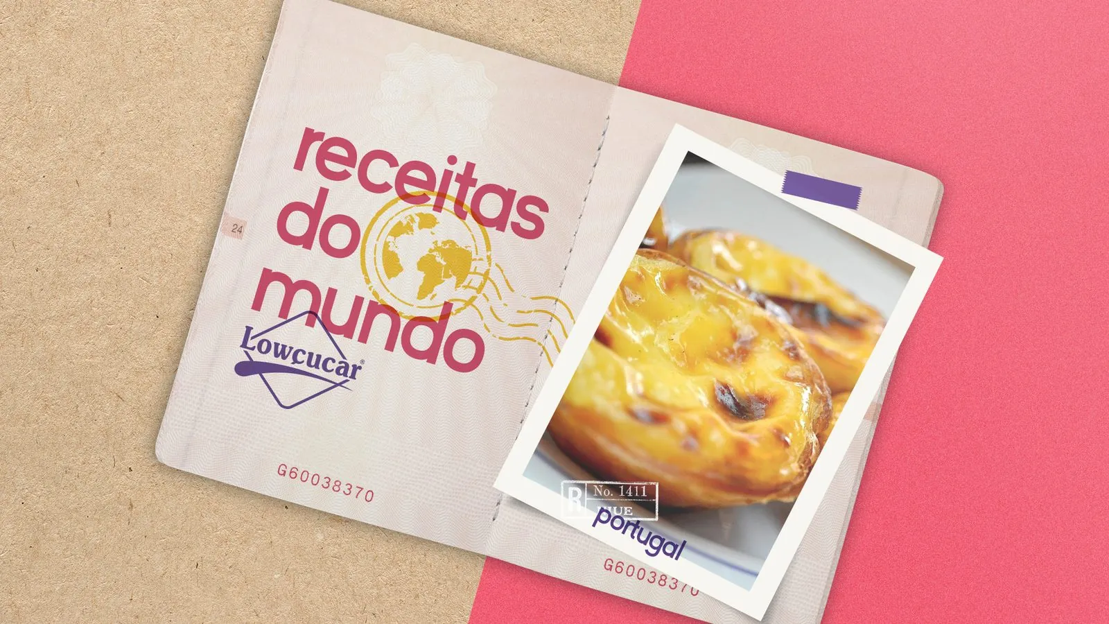 Key visual da série Receitas do Mundo