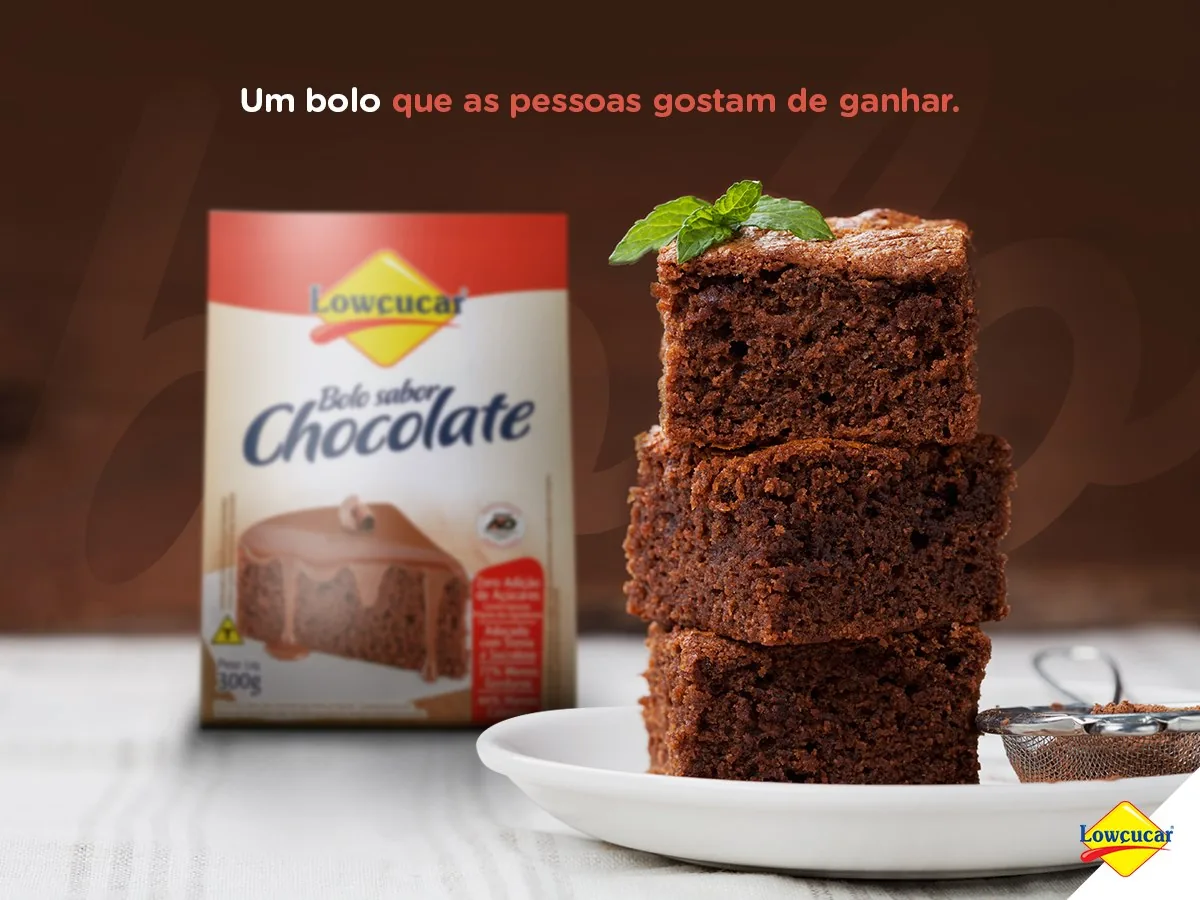 Misturas para bolo · Um bolo que as pessoas gostam de ganhar
