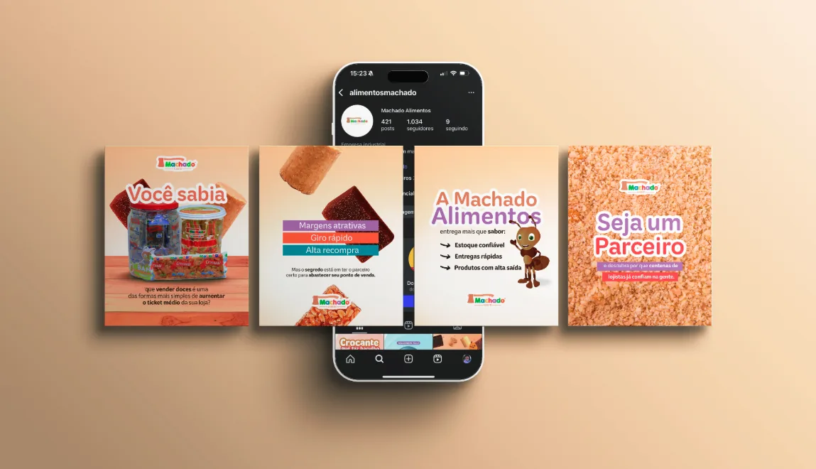 Campanha digital da Machado Alimentos