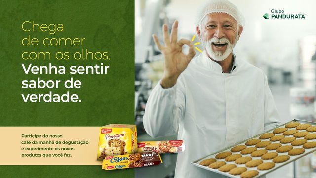 Campanha de degustação Bauducco — venha sentir sabor de verdade