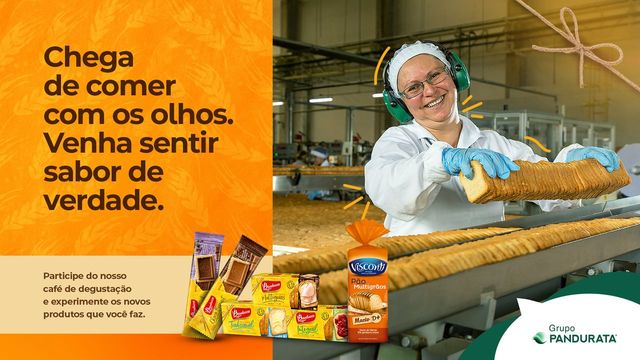Campanha de degustação Visconti — venha sentir sabor de verdade