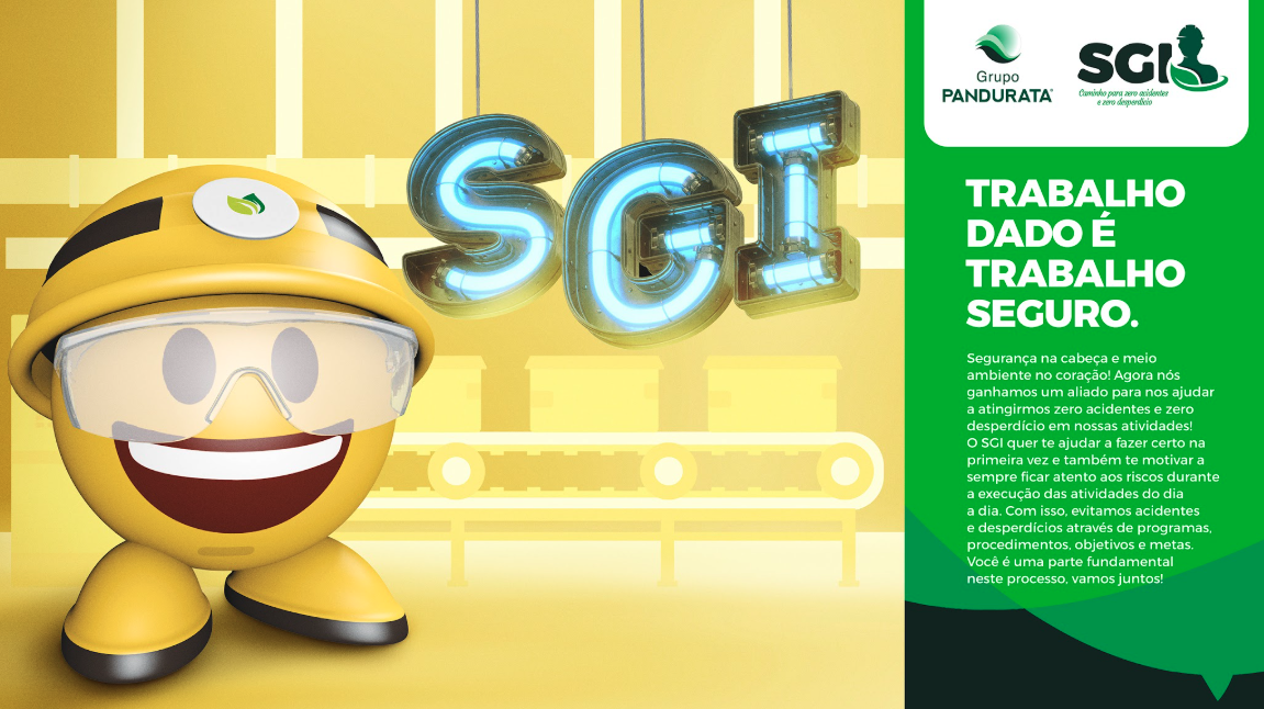 Campanha do SGI — trabalho dado é trabalho seguro