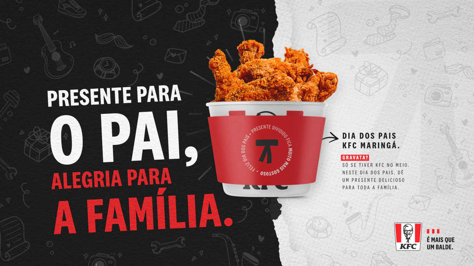 KFC · Presente para o pai, alegria para a família