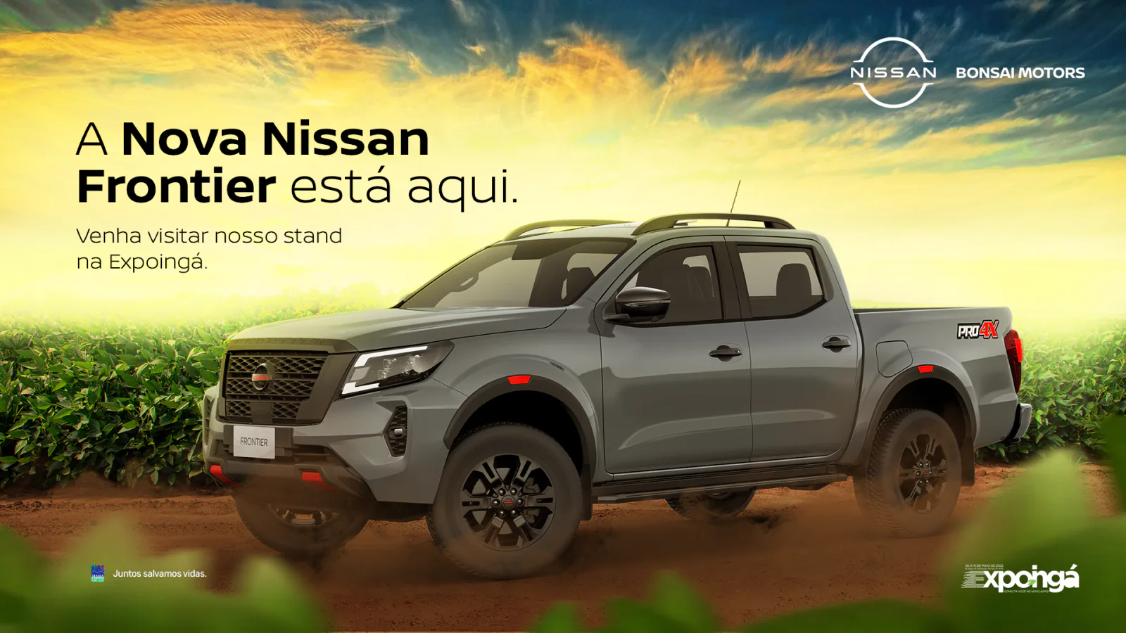 Nissan Bonsai Motors · A nova Nissan Frontier está aqui